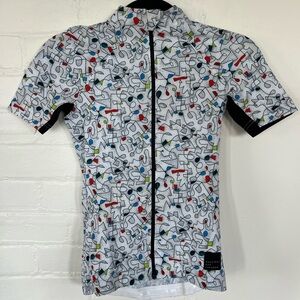 NWT Machines for Freedom Modernist Cycling Jersey - XS